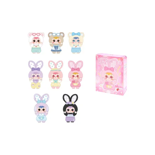 Three Little Fuzzies Bear Bunny Joyful Picnic Plush Pendant Blind Box Single Blind Box
