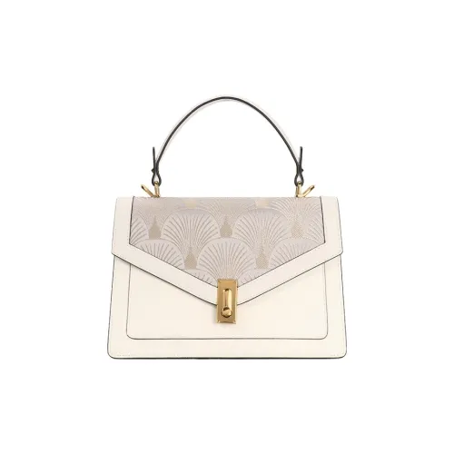 Shenting Сумка через плечо из коровьей кожи обычная женская многоцветная