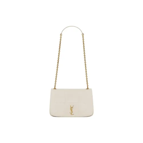 SAINT LAURENT Jamie Мягкая овчина сумка через плечо мини женская винтажная белая