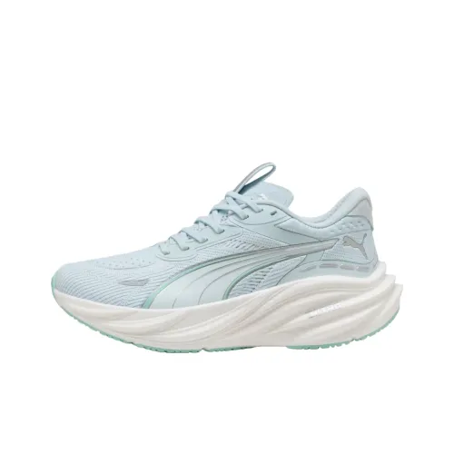 PUMA Амортизация и Дышащие Низкие Кроссовки для Бега Женские Синие