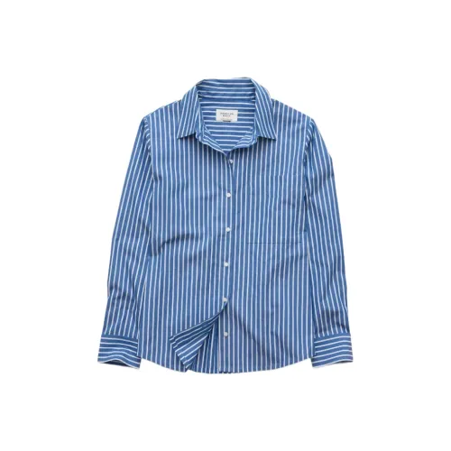 AMERICAN EAGLE Синие Женские Рубашки