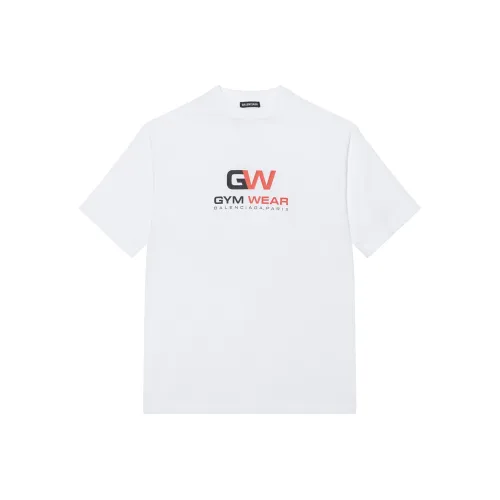 Balenciaga Белая Мужская T-рубашка