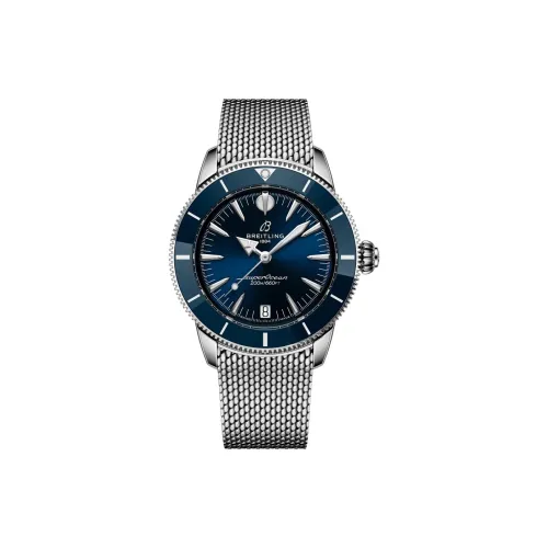 Breitling Автоматический Механический Movement Женские Часы Super Ocean Culture Collection 36 мм Синие