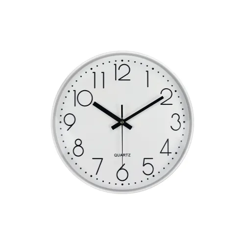 HENGQI Механизм с плавным ходом секундной стрелки Стена Часы Унисекс