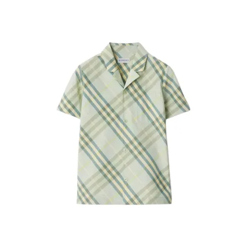 Burberry Светло-зеленый Kids Поло