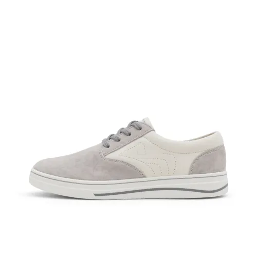 FANTASTIC XBOX Низкие кеды для скейтбординга Женские Белые Серые