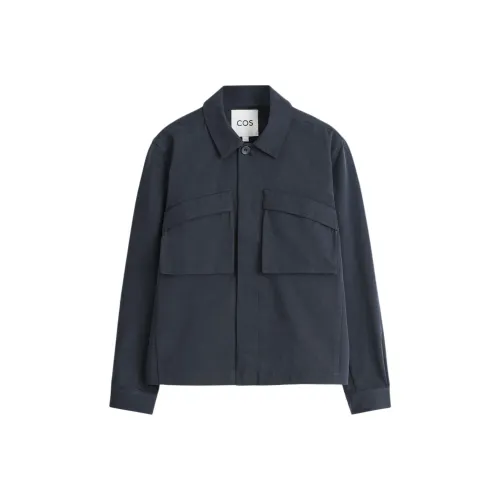 COS Темно-синие мужские рубашки