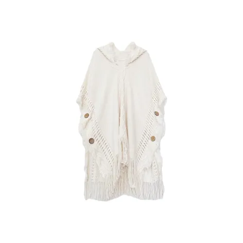 Giyu Экрю Женские Плащи