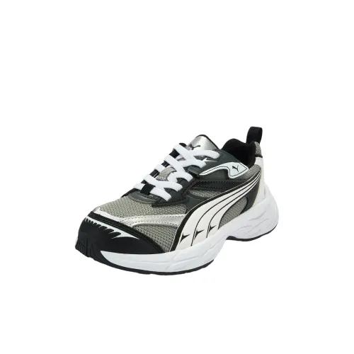 PUMA Morphic Детская Повседневная Обувь Низкий Топ Серый Черный Дошкольная