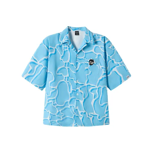 WAYNEXZAVIER Blue Men's Shirts WAYNEXZAVIER Синий Мужские Рубашки