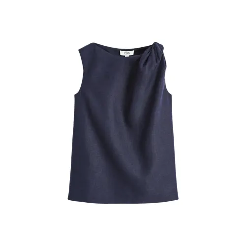 COS Темно-синие Женские Майки