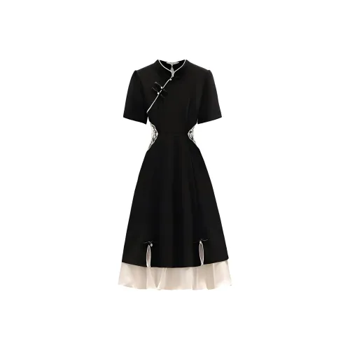 PAIN OR PLEASURE Короткий рукав Платье Женское