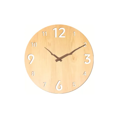 HENGQI Механизм с плавным ходом секундной стрелки Стена Часы Унисекс