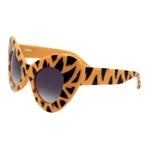 Linda Farrow Ацетат Кошачий глаз Солнцезащитные очки Женские Черепаховый