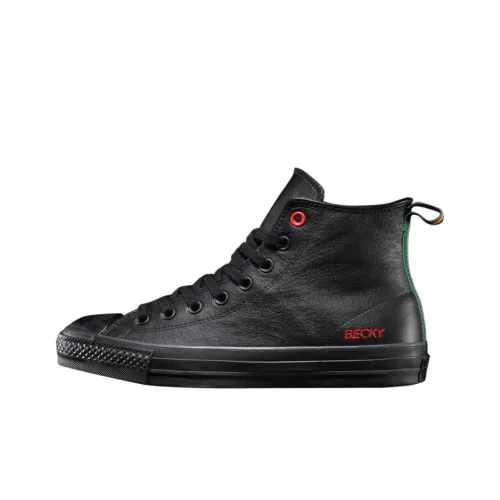 Eli Reed x Converse Chuck Taylor All Star Pro Устойчивые к истиранию MID Скейтбординг Топ Кроссовки Мужские Черный Красный Зеленый