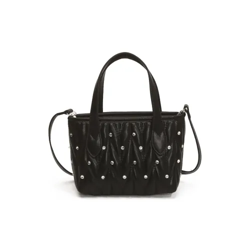 Yi Brigade ПУ (полиуретан) Ведро-Формовая Сумка Сумка на Одно Плечо Женская Черная Серебряная Розовая Белая