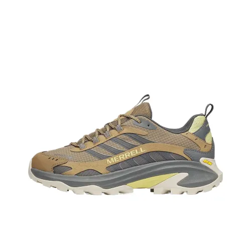 MERRELL MOAB SPEED 2 Устойчивый к истиранию Поддержка Баланс Низкий Топ Альпинизм Походная обувь Мужской Амбер