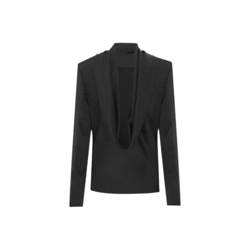 SAINT LAURENT Рубашка Женская Черная