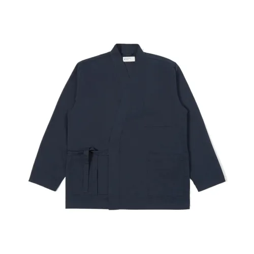 Universal Works Темно-синие мужские куртки