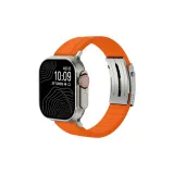 Апельсин с серебряной складной застежкой