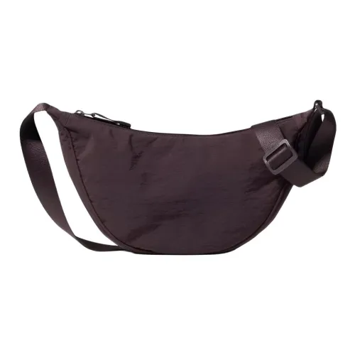 UNIQLO Нейлоновая сумка-пельмени сумка через плечо сумка на плечо стандартная женская темно-фиолетовая