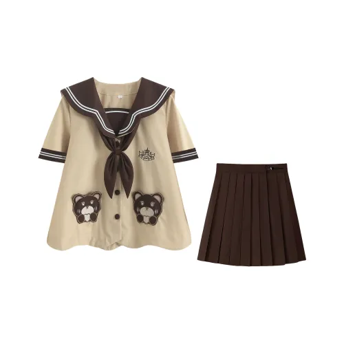 Luohua Candy Женские комплекты с юбкой