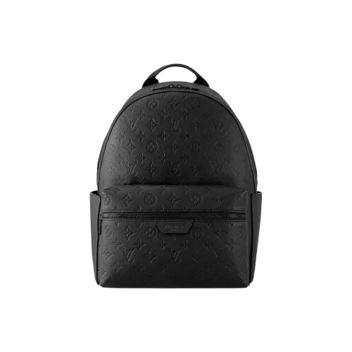 LOUIS VUITTON Discovery Коровья кожа Рюкзак Мужской Черный