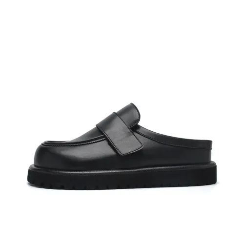 CHAOSHU Домашние тапочки Мужские Черные