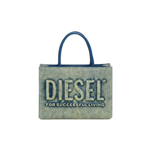 DIESEL Хлопок Сумка Сумка через плечо Мини Детская Светло-зеленая