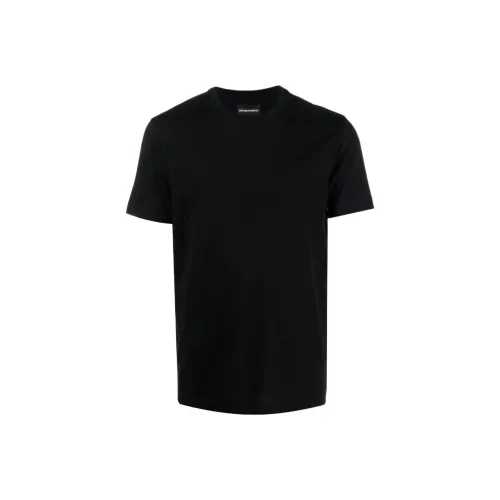 EMPORIO ARMANI Рубашка Мужская Полночный Синий