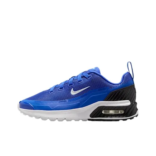 Nike Air Max BIA Амортизация и Дышащий Низкий Топ Kids Lifestyle Shoes Синий Подростки