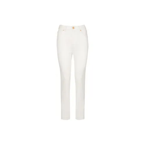 BALMAIN Белые Женские Джинсы