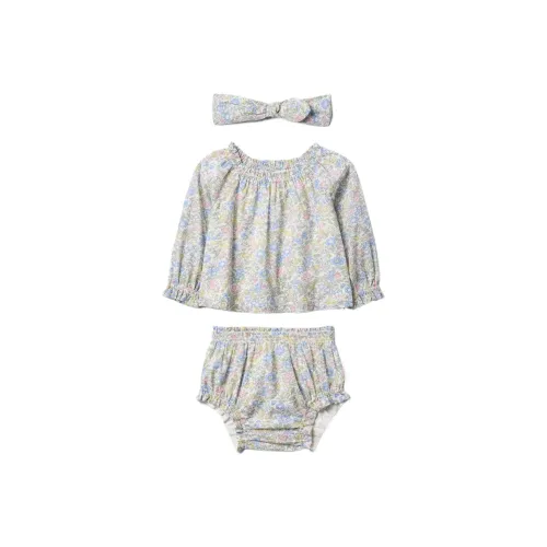 GAP Повседневная спортивная одежда Цветочный комплект из 3 предметов для малышей и детей дошкольного возраста