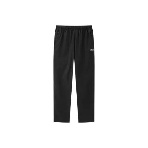 Erke Variety Training Collection Глубокий черный Мужские спортивные брюки