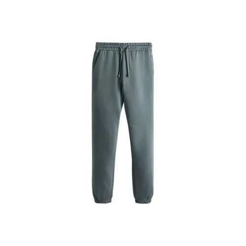 KITH Collaboration Серые Зеленые Мужские Спортивные Брюки