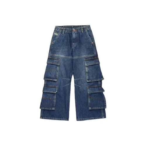 DIESEL Синие Школьные Брюки карго
