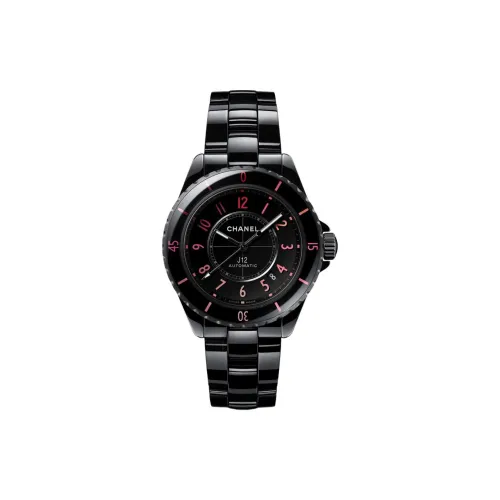 CHANEL Автоматический Механический Movement Унисекс J12 Часы 38 мм Черные