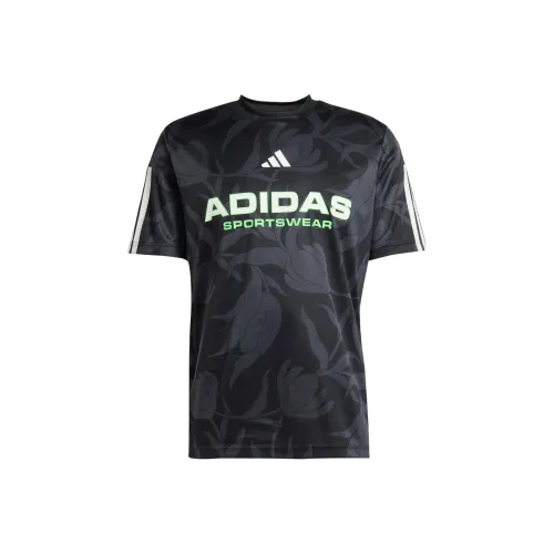 adidas Clothing Мужская черная футболка