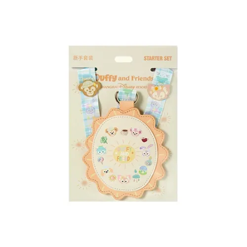 Disney x DISNEYLAND Duffy and Friends Natural Color Collection Значок Шнурок Одежда Коллекция Наборы Шанхайский Дисней Мерч по IP