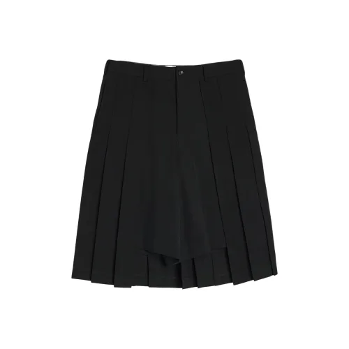 COMME Des GARCONS HOMME PLUS Черные Женские Повседневные шорты