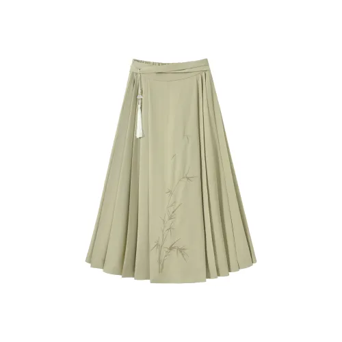 DX.DAXI Повседневный Длинный Юбка Женские