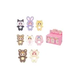 Милый набор ПЭТ с тематикой молока - целая коробка, 6 штук