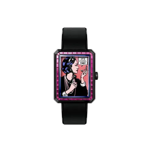 CHANEL Ручной Механический Movement Женские Часы 37mm*28,6mm Многоцветные