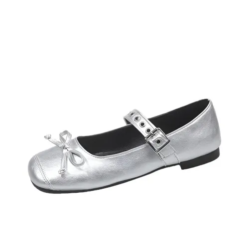 Wuji Грубый каблук Мэри Джейн туфли 1,5 см Женские