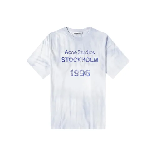 ACNE STUDIOS Светло-синие мужские футболки T