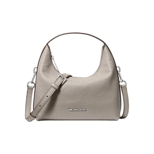 MICHAEL KORS Ember Пескоструйная кожа Сумка через плечо Сумка Маленькая Женская Жемчужно-серый