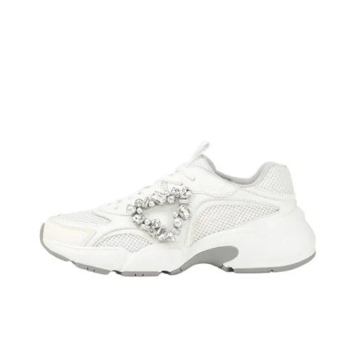 SERGIO ROSSI PRECIOUS Низкий топ Повседневная обувь Женская Белая