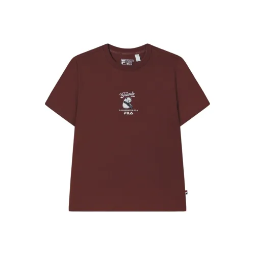 Fila Heritage T-Shirt Женская Терракотово-красный Коричневый