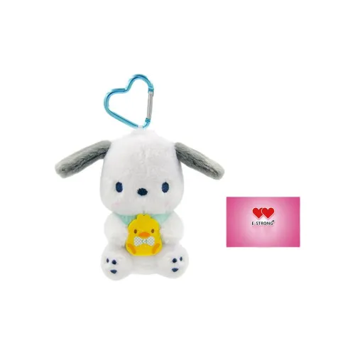 E Strong x Sanrio Cinnamoroll Pochacco Hello Kitty Good Friends Коллекция Куклы Плюшевый Брелок 10 см 12 см Рекомендуемый рост