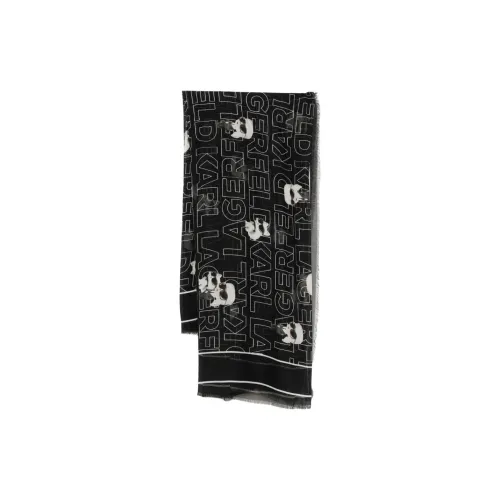 KARL LAGERFELD / Karl Lagerfeld Jeans Шелковые Вязаные Шарфы Женские